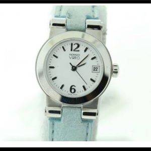 NWT blue Movado Ostrich Watch